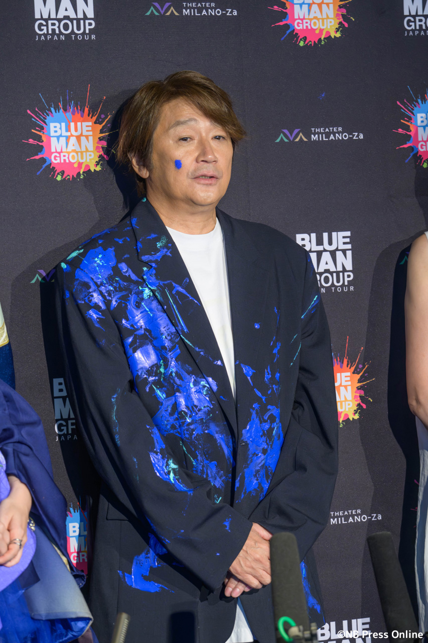 『ブルーマングループ 2026 新宿公演』プレスショー&囲み会見