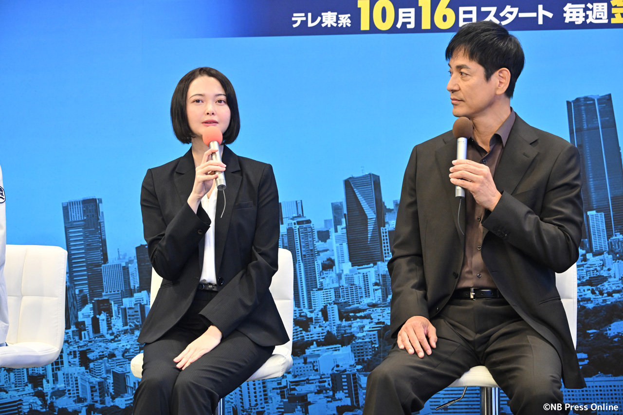 ドラマ 9「ボーダーズ 警視庁特殊事件対策班」記者会見