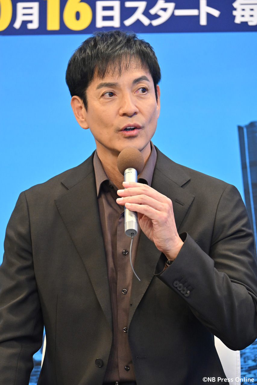 ドラマ 9「ボーダーズ 警視庁特殊事件対策班」記者会見