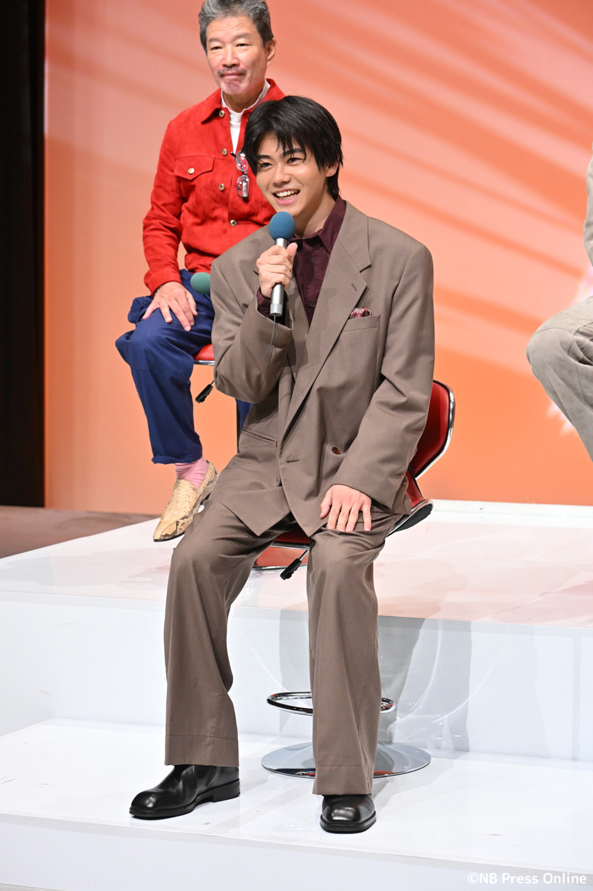 ドラマ「赤灯えれじい」記者会見
