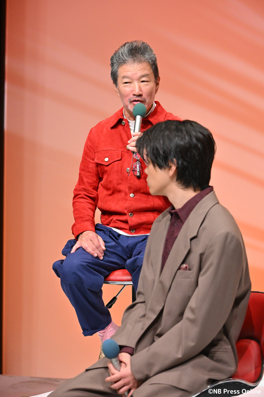 ドラマ「赤灯えれじい」記者会見