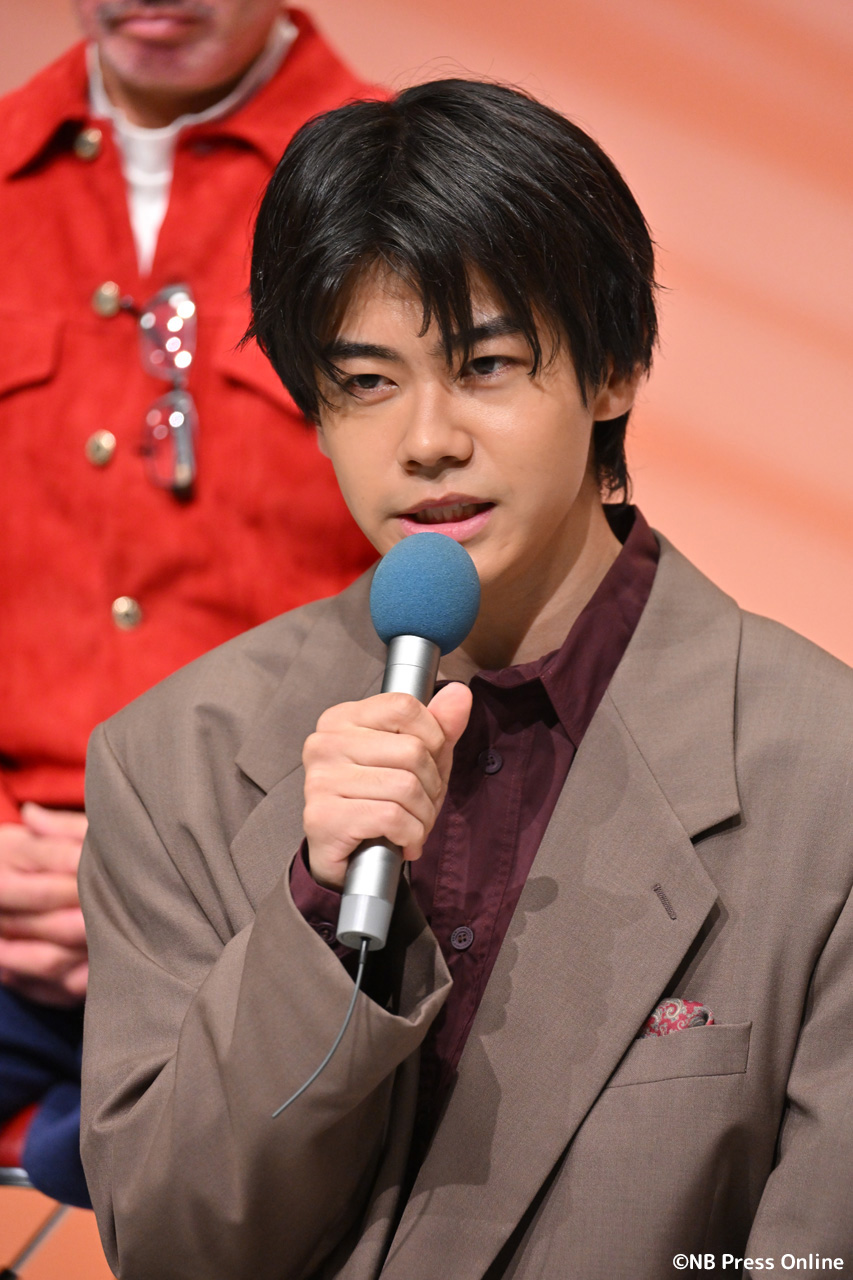 ドラマ「赤灯えれじい」記者会見