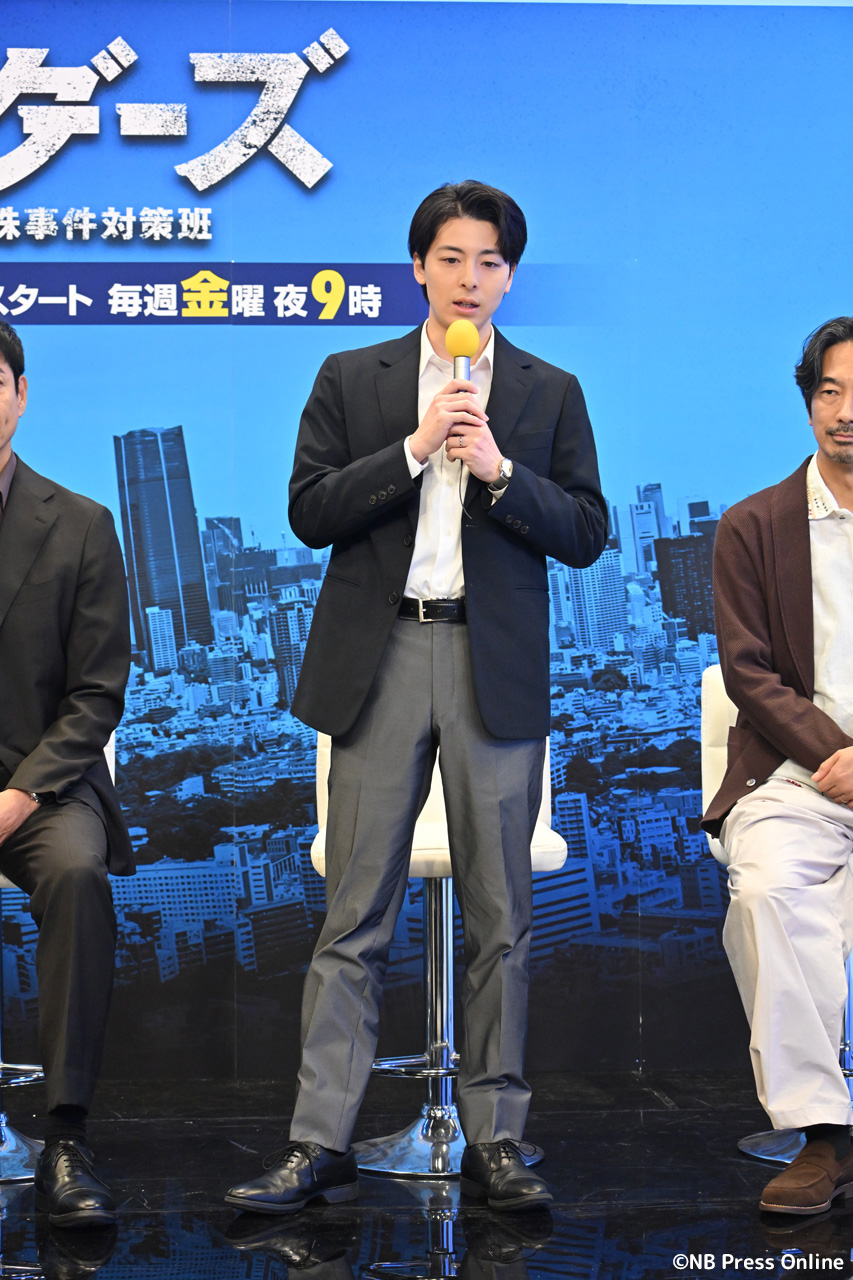 ドラマ 9「ボーダーズ 警視庁特殊事件対策班」記者会見